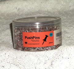 700 Rose Gold thumb tacks, Push pin, Office School Decor, Bulletin Cork Memory