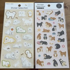 Cute Dogs Stickers Kawaii Japanese Puppy Animal