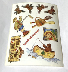 Provo Craft Scrapbook Stickers CATCH OF THE DAY *