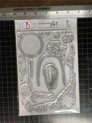 New Ciao Bella Stamping Art Clear Rubber Stamps AESOP’S FABLES FRAMES