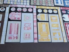 Pure Juice brand stickers alphabet letters, frames and tags sheets scrapbooking