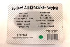 Metallic Gems Stars and Shapes 130 Micro Stickers Portal Pub. New