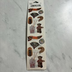 vintage frances meyer asian stickers 4 Sheets