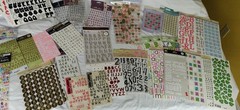 Alphabet Letter Stickers Large Lot Scrapbooking NEW and USED