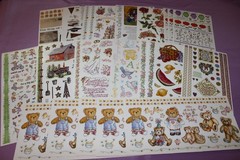 PSX HUGE Lot of 119 RARE Large Sheets of Mixed Stickers! 38 Different Designs!