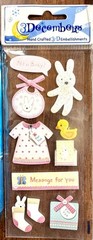 8 pkgs Baby Birthday Stickers Scrapbooking Journal Card Making Craft 3Decembers