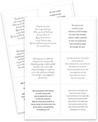 Designs Wonderful Days Peelables Stickers for Card Making. 48 Peelable Verses &
