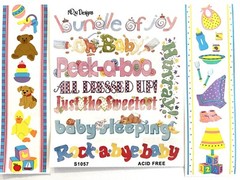 Baby Boy Sticker Lot: 25 Frances Meyer, Mrs. Grossman, NRN Designs, Hallmark