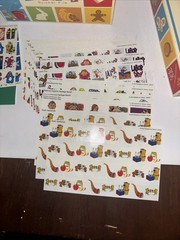Vintage Highlights for Children Sticker File Box Holiday with Seasonal Stickers