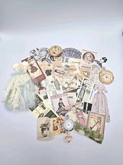 Scrapbook Victorian Style Lacey Fashion Crafting Accessories Mixed Lot