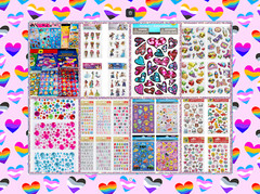 1699+ Lot of Scrapbooking Stickers Assorted Brands Mixed Themed Card Making DIY