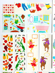 Mrs. Grossman’s Sticker Lot Animals School Alphabet Sports Home Food More