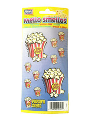 Vintage Mello Smellos Popcorn Scented Scratch & Sniff Smelly Stickers NOS SEALED
