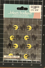 Jolees Boutique Stickers ARCHING CATS REPEATS or HALLOWEEN ESSENTIALS