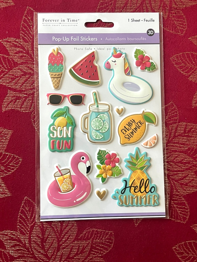 YOU CHOOSE – BEACH SUMMER VACTION TRAVEL STICKERS JOLEE’S REQUIRES XTRA SHIPPING