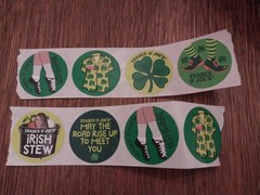 Trader Joes Irish St Patricks Stickers