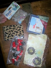 Prima Flowers Mosaic Magic Ceramic Tiles Sock Craft Lot Santas Mini Scrapbook +