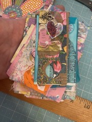 Unique Handmade Ephemera, Scrapbook,Junk Journal,tag,embellishment Mixed Media