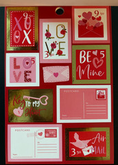 RECOLLECTIONS VALENTINE’S DAY STICKER BOOK 204 PC STICKERS 12 SHEETS ROMANCE