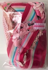 Scrapbooking Crafts May Arts Grab Bag Ribbon All Sizes Colors Patterns – Pink