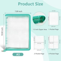 Sticker Organizer Binder Sticker Storage Album A5 Sticker Book Collecting Album