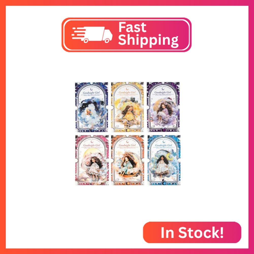 Alideco 120pcs Scrapbook Stickers Vintage Cloud Girl Theme Scrapbooking Junk Jou