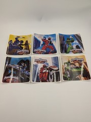 Sandy Lion Power Rangers Vintage Sticker Set Of 6 Pediatric Office Hospital Kids