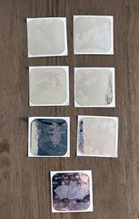 Vintage 90s Holographic Stickers – Set of 7
