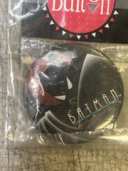Batman Stamper, Crayons, Stickers, Pins, Slicker (X6) Lot (All New/sealed)