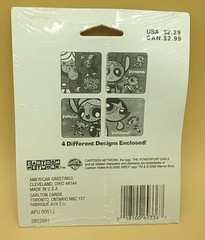 Powerpuff Girls Sticker Variety Pack 2000 Cartoon Network ~Sealed NOS! 2 Packs