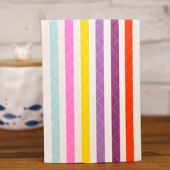 Paper Corner Sticker Set with 24 Pieces Per Sheet for Photo Album Protection