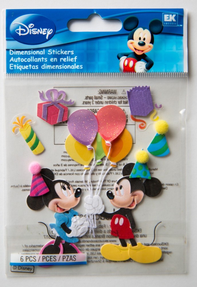 Jolee’s Disney Stickers, Mickey & Friends, You Pick, some Rare!
