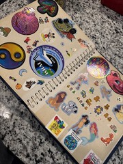 Vintage 1980s Sticker Book Album Lisa Frank Gremlins Scratch N Sniff And More