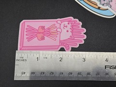 Cute Cat Stickers for Kids Teens Adults, Kawaii Stickers for Girls Boys Lot of 4
