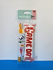 FREE SHIP! Jolee’s GAME DAY Scrapbook Dimensional Stickers SCHOOL SPORTS POPCORN