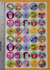 My Little Pony Large Format (9×6″) Sticker Sheet