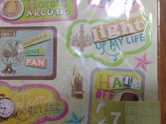Studio 112 Chipboard VINTAGE SAYINGS Stickers Scrapbooking Card Making NIP
