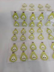 11 (4 Peice) Packages Pear Fruit 3D Dimensional Stickers Scrapbooking Michael’s