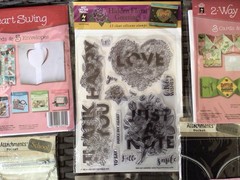 HOT OFF THE PRESS LOT-Stamps-Dazzles-Pockets-Brads-Folder~NEW