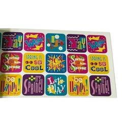 3 Paper Magic Group Spring Stickers 168 each Super Value Collection New 90’s Vtg