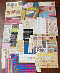 Lot Scrapbook Kits Pack Sticker Sheets Creative Memories My Minds Eye NRN K & Co