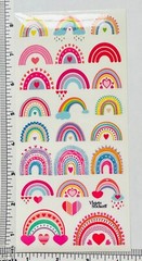 Violette Stickers Happy Rainbow Love Crafts Planner Supply Scrapbook
