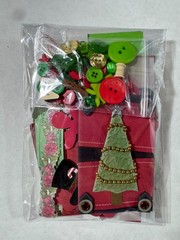 Christmas lot scrapbook planner journal junk collage ephemera paper crafting art