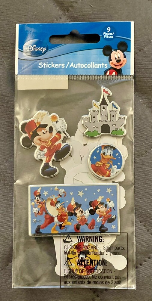DISNEY Disneyland «Mickey Themepark» Cinderella Castle Parade (9) 3D Stickers