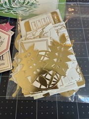 Anna Griffin Vintage Travel Card Toppers Retired Partial Set