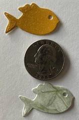 SMALL SEA ANIMAL Die-Cuts(8pc) Octopus•Shell•Ocean•Jellyfish •Fish•Crabs•Sand•