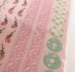 Brenda Walton Florals Scrapbook Stickers Lot – K&Co – Retired – 10 pc Kit
