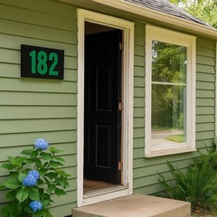 YTPZCL 4 Inch House Numbers Stickers Multicolor