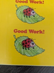 Vintage 90s MacMillan Encouraging Bugs Large Sticker Sheets 4 Sheets Lady Bugs