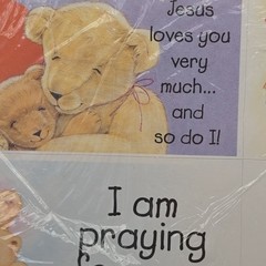 Vintage Best to You Christian Gift Wrap Sticker Sheet Stationery Note Card Lot